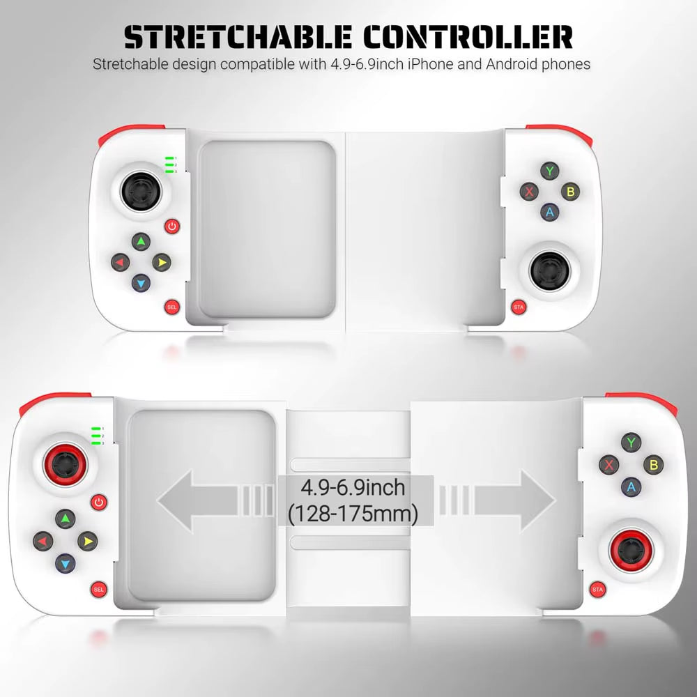Mobile Game Controller BSP-D3 Gamepad for Android/Ios/Pc D3 Wireless Joystick for Mobile Phone Stretchable Gaming Controllers