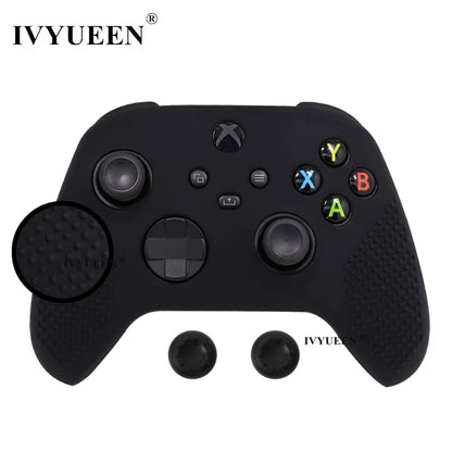 Silicone Case for Xbox Series X S Controller Protective Skin Gamepad Rubber Skin Thumb Grips Cap Joystick Cover Shell