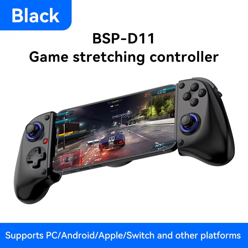 Mobile Game Controller BSP-D3 Gamepad for Android/Ios/Pc D3 Wireless Joystick for Mobile Phone Stretchable Gaming Controllers