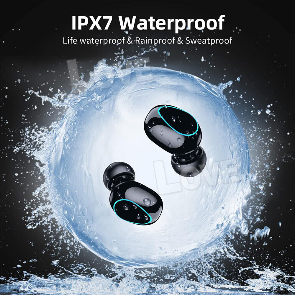 TWS Bluetooth 5.3 Wireless Earbuds Waterproof LED Display Earphones 2025