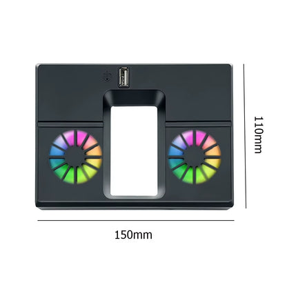 For Xbox Series X Console Cooling Fan Dock Station Vertical Stand with Dual Fans and USB Cooling Stand Cooling for Xbox Series X