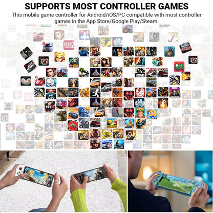 Mobile Game Controller BSP-D3 Gamepad for Android/Ios/Pc D3 Wireless Joystick for Mobile Phone Stretchable Gaming Controllers