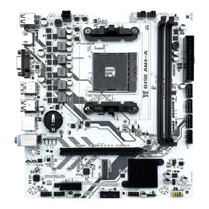 B450 Motherboard AMD Processor Dual-Channel DDR4 Memory AM4 Mainboard M.2 NVME (Supports Ryzen 5500 5600 5600G CPU)