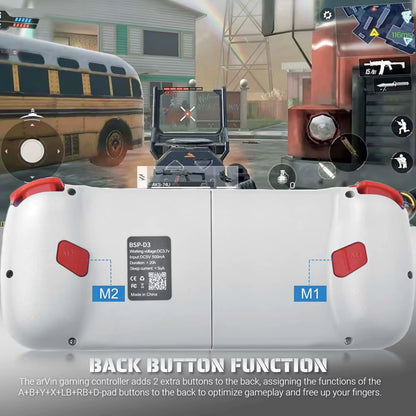 Mobile Game Controller BSP-D3 Gamepad for Android/Ios/Pc D3 Wireless Joystick for Mobile Phone Stretchable Gaming Controllers